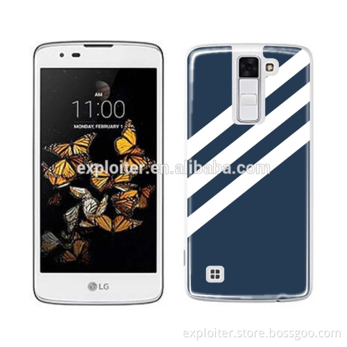 Ultra-thin soft plastic epoxy resin make phone case for LG K8 back case